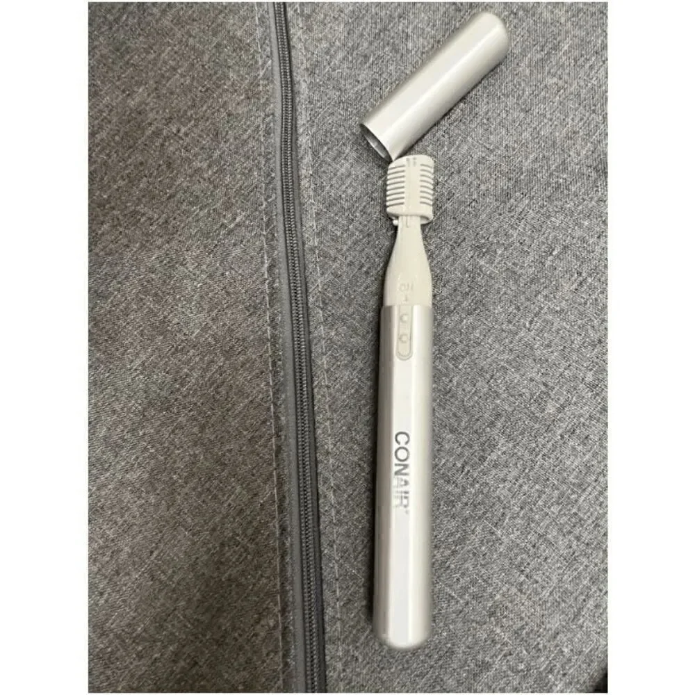 Conair Dual Blade Electric Eyebrow Razor for Women Battery-Operated Facial Hair